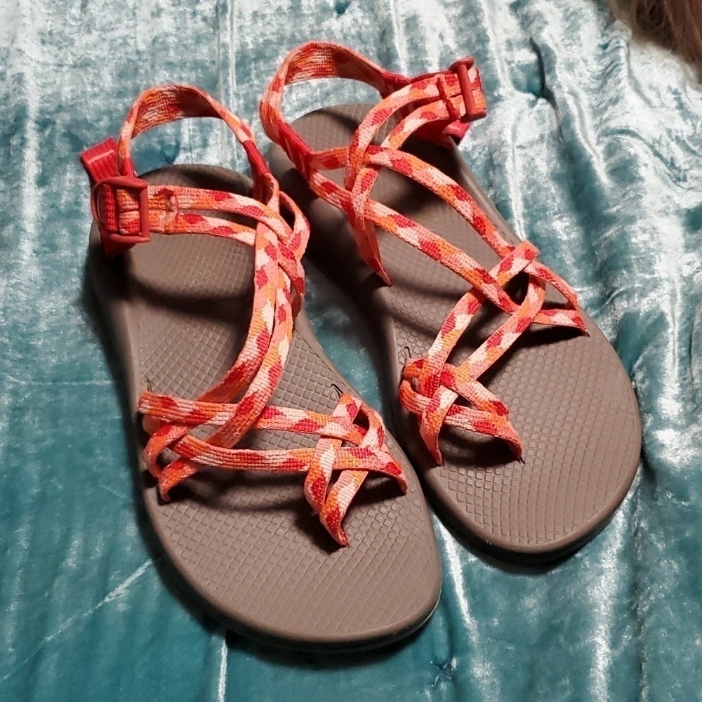 Chaco quilt peach J106576 sandals